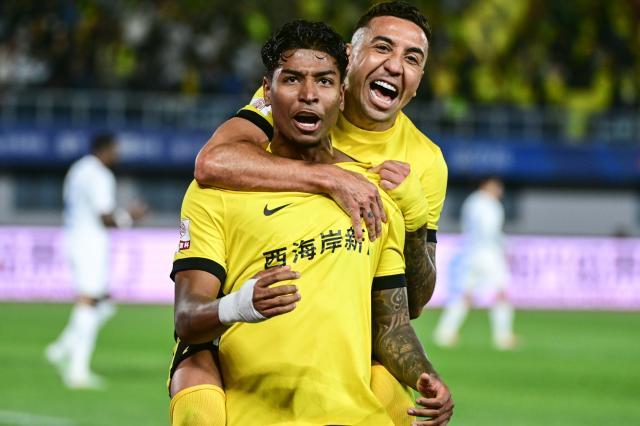 【中超】毛伟杰送点马特乌斯点射 西海岸2比0英博